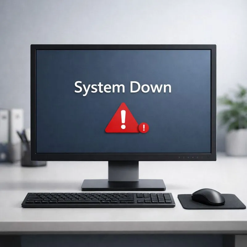 Frustrated staff with slow IT