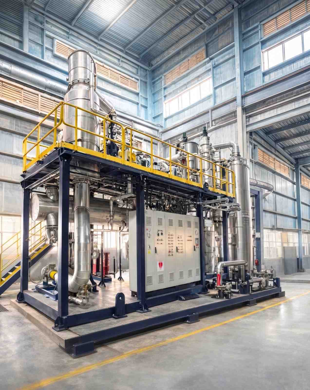 Industrial AMVR Evaporator System