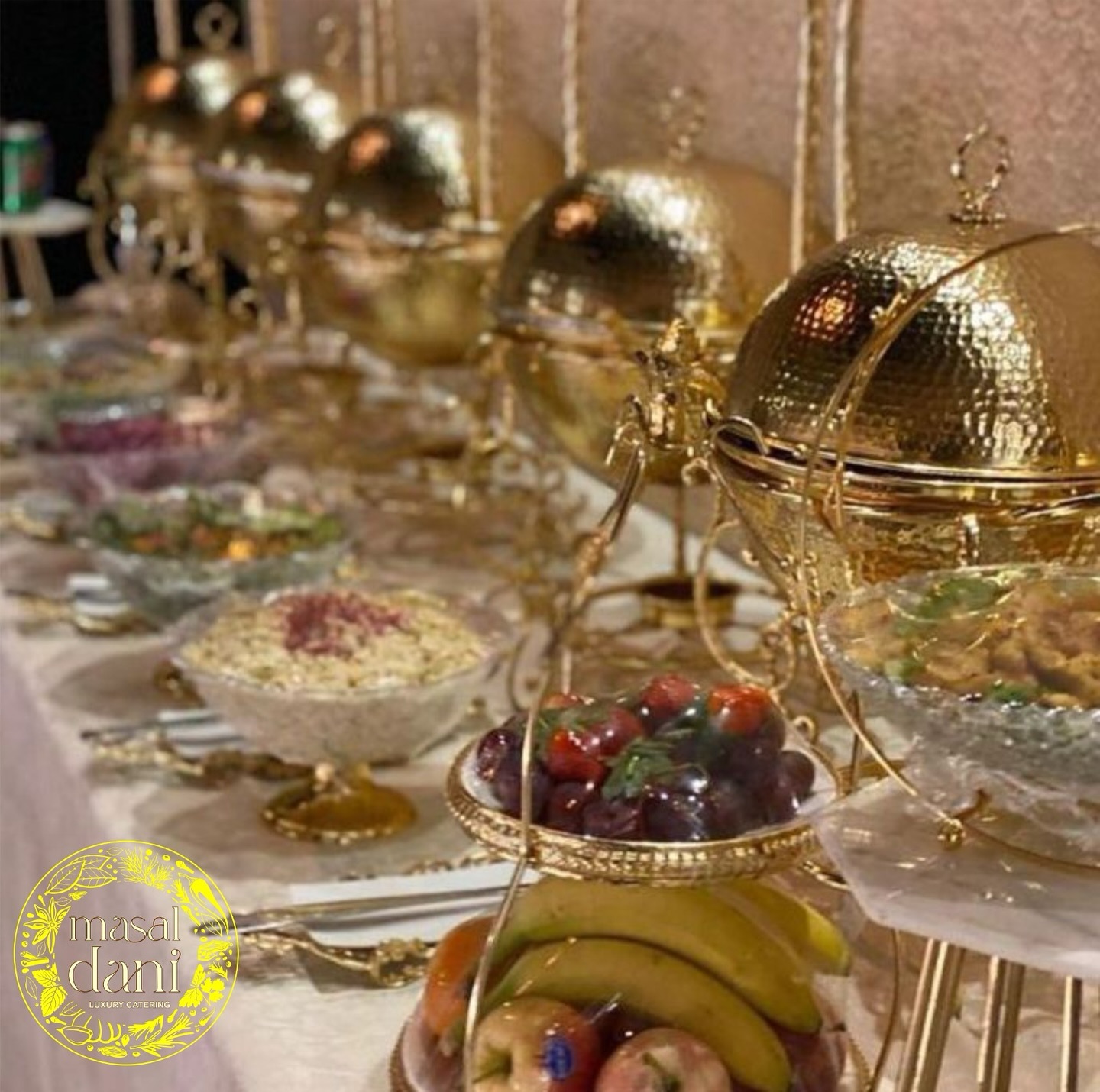 Masal Dani Fine Dining Setup